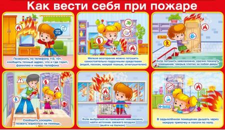Чем можно тушить пожар картинки для детей 10